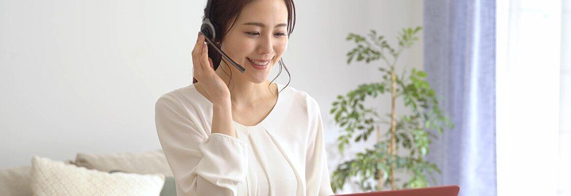 在宅コールセンターのイメージ