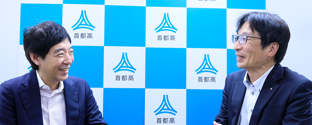 首都高速道路株式会社様との事例における対談インタビューのお写真